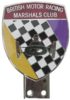 British Motor Racing Marshals Club Grille Badge