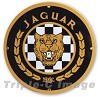 Jaguar Enamel Sign