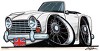 Triumph TR4 white