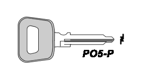 Porsche Ignition Key
