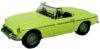 Yellow MGB
