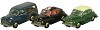 3 MORRIS MINOR MODEL SET