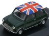 Union Jack roof Austin Mini diecast