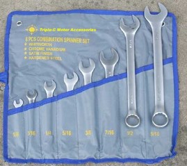 Whitworth wrench set