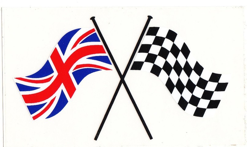 Decal Uj Cheq Flag Decal Uj Cheq Flag Stk 54