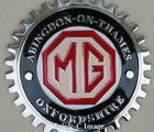 MG ABINGDON-ON-THAMES GRILLE BADGE