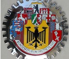 10 GERMAN CITIES GRILLE BADGE