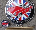 50th Anniversary MGB Grille Badge