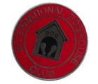 INTERNATIONAL DOG HOUSE CLUB - LAPEL PIN