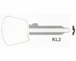 Jaguar XKE Series II blank key