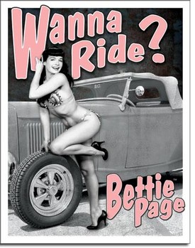 SIGN - BETTE PAGE - WANNA RIDE (D1791)