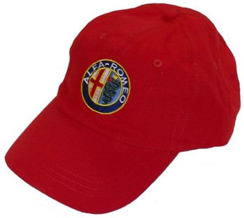 ALFA ROMEO - HAT - RED (HAT-ALFA/RED)
