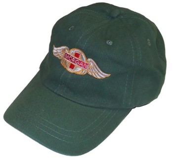 HAT - EMBROIDERED MORGAN WINGS (HAT-MGN/WINGS)