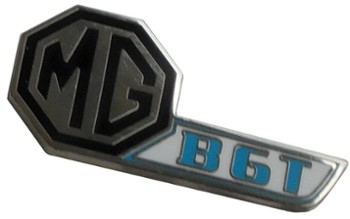 MG MGB-GT HATCH LOGO LAPEL PIN (P-MGBGTLOGO)