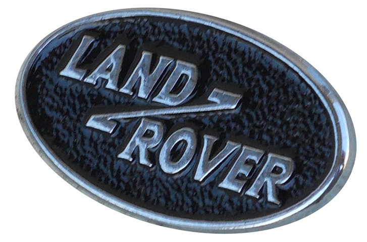 RARE PINS VOITURE SIGLE LAND ROVER ARGENTÉ