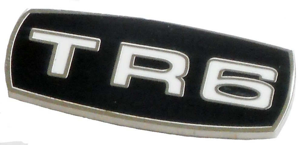 TRIUMPH TR6 LOGO BLACK