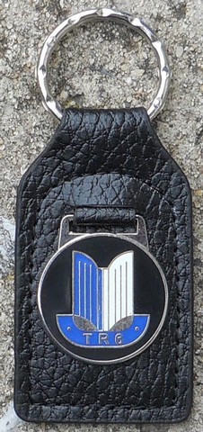 Triumph Tr6 Shield Key Fob