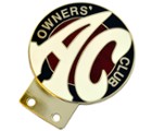 AC OWNERS CLUB GRILLE BADGE