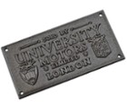 UNIVERSITY MOTORS PLAQUE