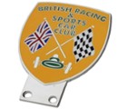 BRITISH RACING & SPORTS CAR CLUB GRILLE BADGE