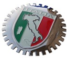 GRILLE BADGE - ITALIA OUTLINE