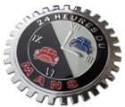 LE MANS CAR GRILLE BADGE