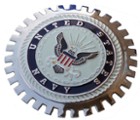 GRILLE BADGE - US NAVY (BGE_STNA)