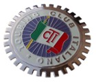 GRILLE BADGE - TOURING CLUB ITALIANO