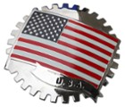 USA STARS AND STRIPES GRILLE BADGE (BGE_STUSA)