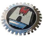 GRILLE BADGE - WOLFBURG