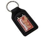 BSA LEATHER KEYFOB