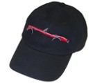 HAT - RED AUSTIN HEALEY SILHOUETTE