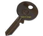 MOTORCYCLE FORK LOCK KEY - EJR SERIES CUT TO CODE