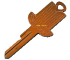 TRIUMPH CRESTED FP KEY BLANK