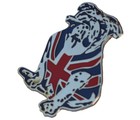 UNION JACK BULLDOG LAPEL PIN