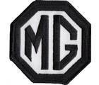 PATCH - MG BLACK/WHITE 3" WIDE (PATCH#26)