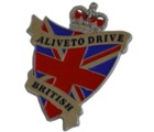 ALIVE TO DRIVE BRITISH PIN