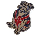 UNION JACK BULLDOG LAPEL PIN (P-GB_DOG)