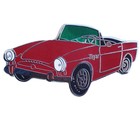 SUNBEAM TIGER CUT OUT LAPEL PIN