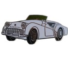 TRIUMPH TR3A LAPEL PIN