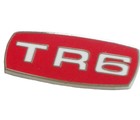 TRIUMPH TR6 LOGO RED