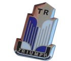 TRIUMPH SHIELD LAPEL PIN