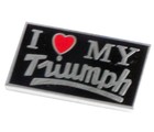 I LOVE MY TRIUMPH LAPEL PIN