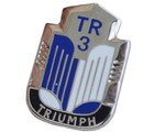 TRIUMPH TR3 LOGO LAPEL PIN