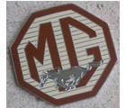 MG Mustang Badge