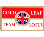 GOLD LEAF TEAM LOTUS DECAL