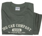 MG CAR COMPANY XXXL DESIGN T-SHIRT