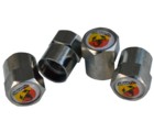 ABARTH TIRE VALVE STEM CAPS (4) (VC-AB)