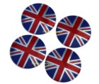 WHEEL CENTER - UNION JACK - 56mm