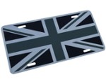 UNION JACK "BLACK JACK" LICENSE PLATE
